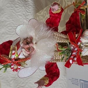 Mark Roberts candy cane fairy sm